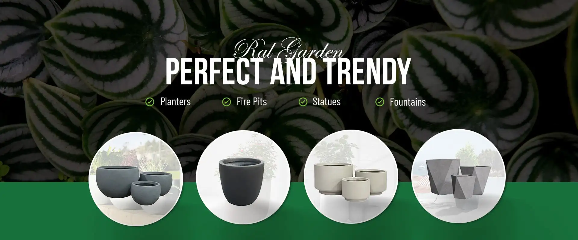 Ronglin GRC New Planter Designs at the 136th Canton Fair